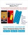 Meizu Pro 7 - Screen Protector - Nano Glass +. 