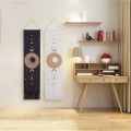 Nordic Bohemian Sun Moon Tapestry Cotton Hanging Cloth Bedroom Background Cloth Living Room Wall Cover Wall Paintings Tapestries. 