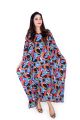 Cotton Lawn Kaftan Batwing Sleep Nightwear Lounge Loungewear Caftan Top Poncho WC-CA P3509. 