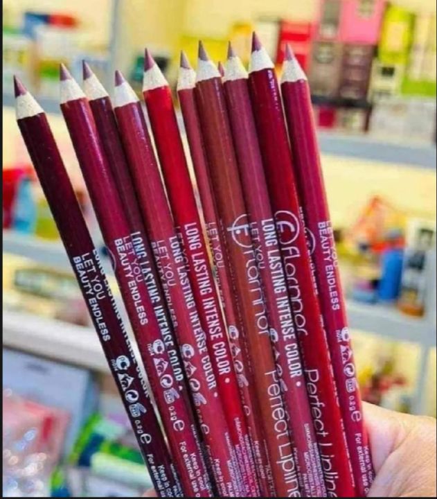 Flormar%2012-Piece%20Lip%20Liner%20Pencil%20Set%20%E2%80%93%20Long-Lasting,%20Waterproof%20&%20Smudge-Proof%20%7C%20Intense%20Matte%20Shades%20with%20Smooth%20Glide%20%7C%20Professional%20Lip%20Makeup%20Kit%20-%20Image%203