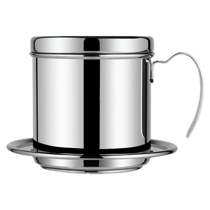 Vietnamese Coffee Filter Portable Coffee Press Maker Reusable Phin Infuser Strainer Pot Coffee Drip Brewer Manual Coffee