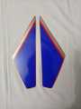Tanki Tapa Sticker 1990 Model Honda 125 ( COMPLETE SET ). 