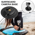 1 Piece Adhesive Camera Stable Mount Holder Outdoor Portable Camera Mount Stand for SUP Surfboard. 