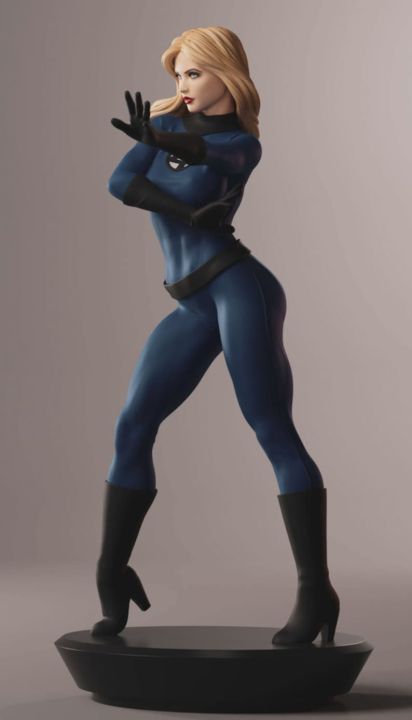 Sue%20Storm%20Action%20Figure%20Fantastic%20Four%20Customized%20Hand%20Painted%20-%20Image%202