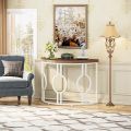 Half Moon Console Table | Sofa Side Table  | Entryway Console Table | Hallway Console Table | Living Room Console Table. 