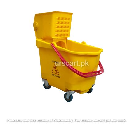 Single%20bucket%20Mop%20trolley/Wringer%20Side%20Press%20Cleaning%20Mop%20Trolley%20Mop%20Bucket%2035Liters%20-%20Image%204