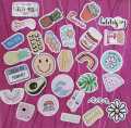 Aesthetic Stickers for mobile back, Laptop, dairy and for decorating your stuff and making them look more attractive. 