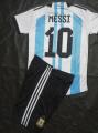 Argentina shirt home 2023 3 Star Messi Latest Shirt and Short. 