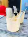 Basket/Storage Basket For Kitchen/ Makeup Organizer Basket For Dressing Table/Brushes Holder/ Stationary Items Holder/ Desk Organizer/Pen Holder/Makeup Brush Holder(SMALL). 