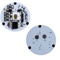 Colorful Gradient LED Light Chip 5V Light Board 23MM30MM Crystal Night Light Beech Solid Wood Light Base Light Source. 