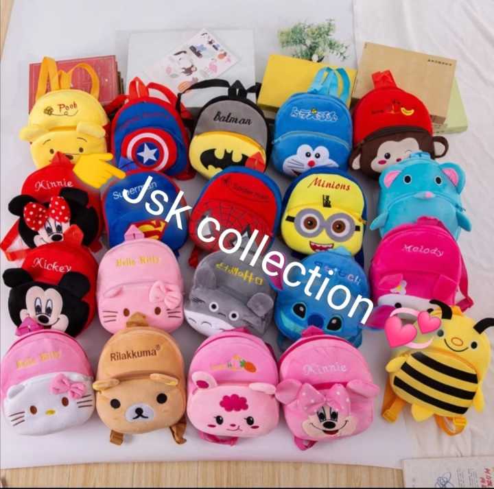 Cartoon Kids Large size Backpack School Bag Children's gifts Boy Girl Baby Stuff Large Bags