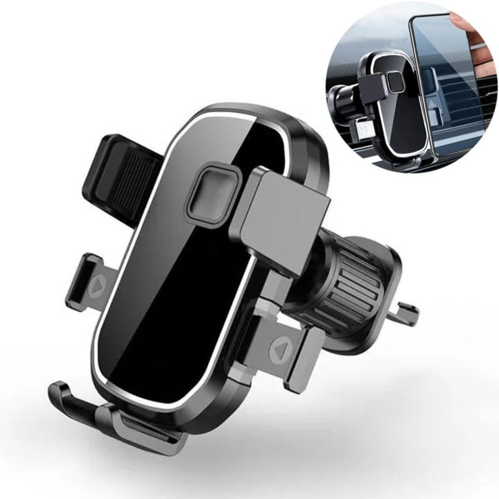 Universal Car Air Vent Phone Mount Extension Clip Air Outlet Phone Holder with Hook Not Fall Off Fit for iPhone Samsung Xiaomi
