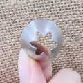 1M Stainless Steel Nozzle Open Star Tip Pastry Cookies Tools Icing Piping Nozzles Cake Decorating Cupcake Creates Drop Flower #1M. 