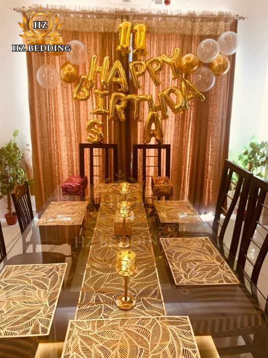 2/4/6 Table Mat & Table Runner Set Heat Resistant Placemats, Stain Resistant Washable PVC Table Mats for Dining Table Woven Placemat