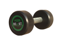 (Single Dumbbell Select Quantity 2 for pair) Rubber  Dumbbell Fitness Home Gym Home Exercise Dumbbell. 