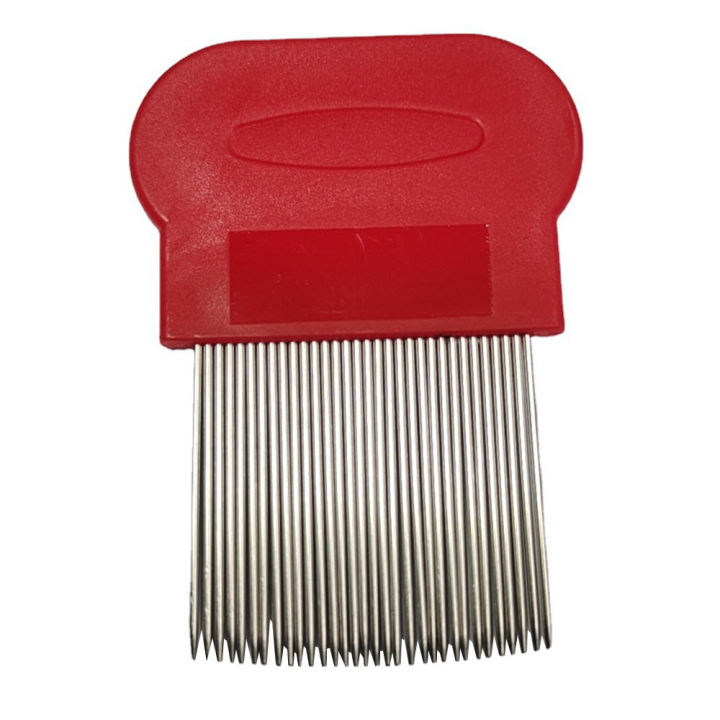 Lice%20Comb%20Flea%20Comb%20Plastic%20Metal%20Fine%20Tooth%20Comb%20Remove%20Tear%20Marks%20Float%20Hair%20Dandruff%20By%20Miss%20Rosi%20-%20Image%204