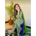 Chunri Style Arabic Linen Readymade 2 Piece Suit Premium Design. 