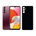 Back Paper For Samsung Galaxy A14 Self Adhesive Lamination Anti-Stain 0007 Black Sheet Wrap Cover. 