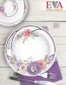 Melamine Dinner set 72pcs (Dinner set)(Dinner set plastic)(8 persons serving dinner set)(72pcs dinner set). 