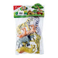 Wild Animal Jungle Zoo Toy Set - Large Size 15cm / 6 Inch. 