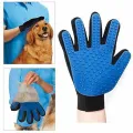 Pet Grooming Glove Blue - Grooming Bathing Glove for Cats & Dogs 1pcs. 