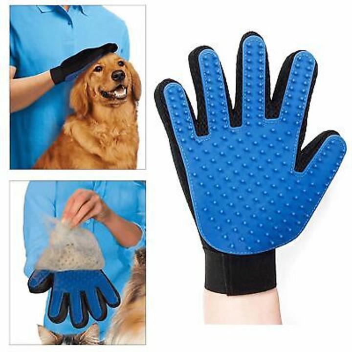 Glove dog brush best sale