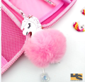 unicorn pencil Faux Pom Pom case pencil case Creative school supplies stationery | Cute stationary items for girls. 