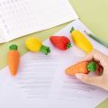 Large Size Mango Strawberry Fruit Eraser Student Rubber Erase Tools Stationery. 