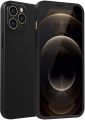 IPhone 12 Pro Max Case, URBAN 360° Full Body Protection Ultra Thin Hard Slim Case Coated Non Slip Matte Surface with Tempered Glass Screen Protector for Apple iPhone 12 Pro Max (6.7 inch) - (Black) (Blue). 