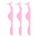 1Pcs False Eyelash Tweezers Plastic Lashes Forceps Eyelashes Fish Tail Clip Lash Applicator Removal Nipper Makeup Tool. 