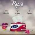 Papia Tissue Paper Silky Soft Perfumed (2ply 550 Sheets) Pack of 3. 