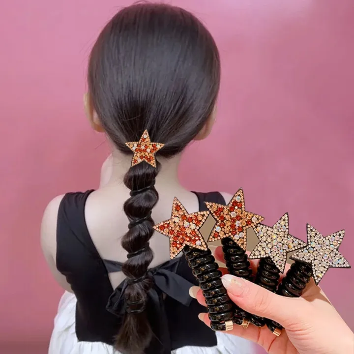 1pc%20Star%20Cute%20rubber%20hair%20ties%20large%20Frosted%20hair%20bands%20self%20made%20basic%20color%20ropes%20telephone%20line%20-%20Image%202