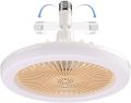 FRAKIN Ceiling Fans with Lights, Plug in Low Profile Ceiling Fans with Light, Aromatherapy Tablets - Kitchen Ceiling Fans with 3, Indoor Outdoor Fan Light for Patio, Bedroom. 
