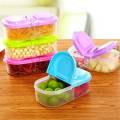 Healthy Plastic Food Container Portable Lunch Box Capacity Camping Picnic Food Fruit Container Storage Box,. 