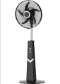 WEGO AC/DC 16 inch Rechargeable Fan with Light, Adjustable Stand & Remote Control. 