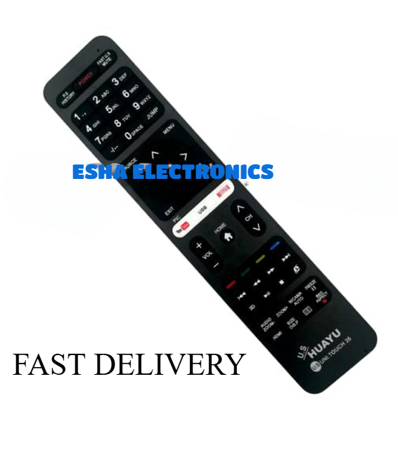 Universal Remote for ALL Smart Android LCD & LED TV with YouTub & netflex