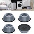 4pcs Universal Anti Vibration Feet Pads for Washing Machine, Shock and Noise Cancelling, Refrigerator Base Fixed, Anti Slip Furniture Pads. 