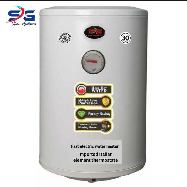 SG 30-litre Semi Instant Electric Water Heater / Electric Water Geyser