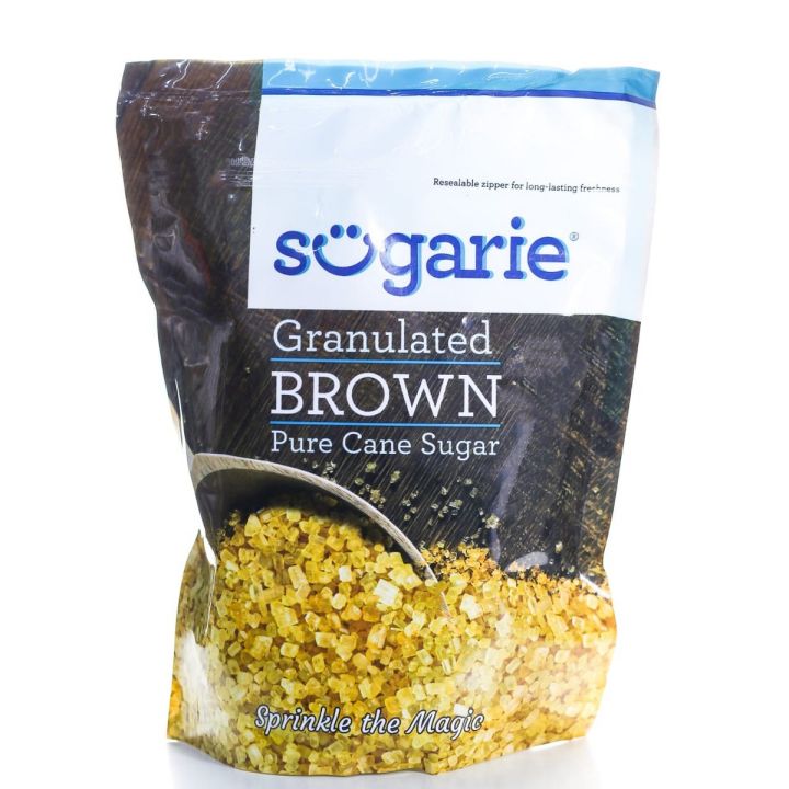 SUGARIE GRANULATED BROWN PURE CANE SUGAR - 1KG