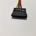 4Pin FDD Floppy Male to 15Pin SATA Female Adapter Converter Hard Drive Power Cable 20cm. 