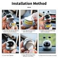 Mini Robot Car Air Freshener Perfume Flavoring Ventilation Auto Creative Air Vent Clip Outlet Aromatherapy Deodorant Car Interior. 