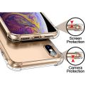 iPhone X Max / Xs Max Transparent Soft Silicone Back Cover TPU Case With Camera Protection. 