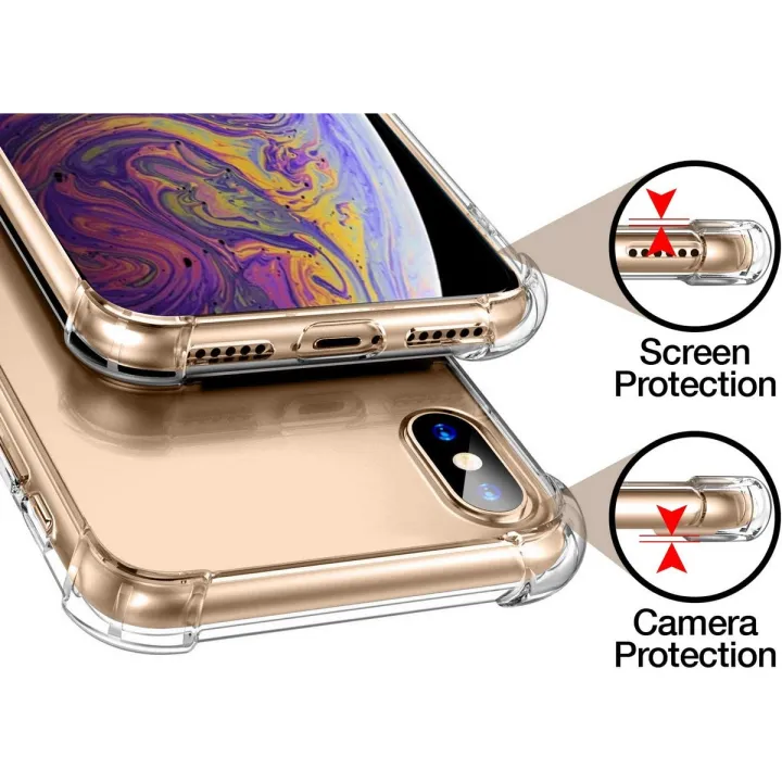 iPhone%20X%20Max%20/%20XS%20Max%20Transparent%20Bumper%20Back%20Cover%20-%20Image%204