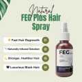 FEG Plus Hair Growth Spray — Clinically Formulated to Combat Hair Loss and Stimulate New Growth. 