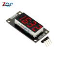 0.36" 4-Digit Tube LED 7 Segment Display Module Red Common Anode TM1637 Drive Chip Tube Clock Display for Arduino R3. 
