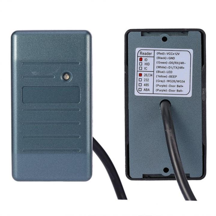 Security EM ID Card Access Control Reader 125KHz gand 26 Waterproof JS