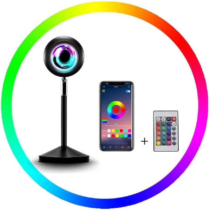 Sunset%20Lamp%20Remote%20Control%20Sunset%20RGB%20Projection%2016%20Color%20Changing%20Sunset%20Light%20180%20Degree%20Rotation%20USB%20Sunset%20Glow%20Lamp%20Visual%20Romantic%20Ambient%20Night%20Lights%20for%20Photo%20Video%20Bedroom%20Home%20-%20Image%204