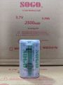 SOGO Lithium Battery 18650 3.7V 2500mAH / 3500mAH (Pack Of 2). 