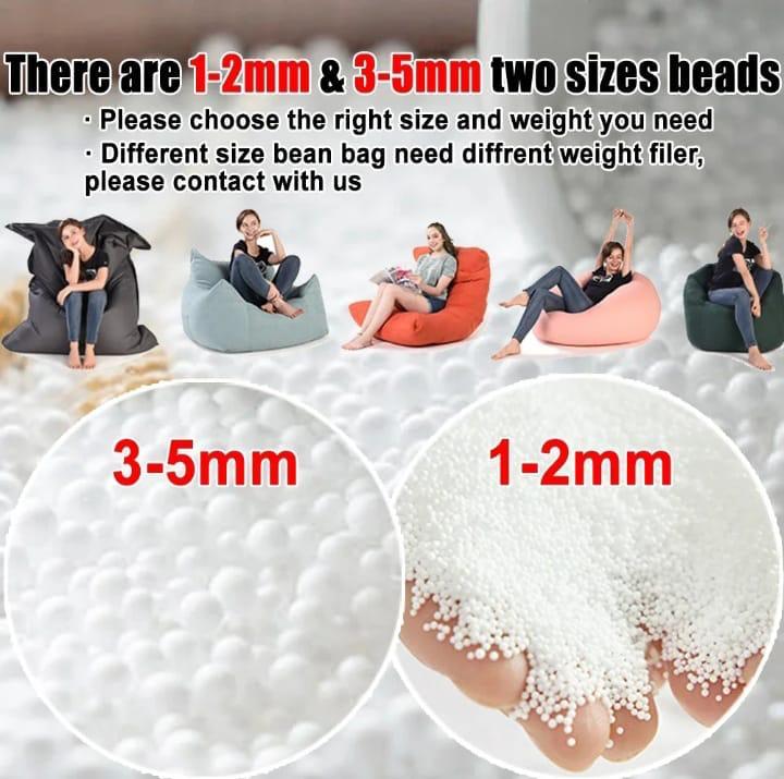 Refill Filler Foam For Bean Bag Sofa Chair, Pillow,Doll Filling,Artificial Snow