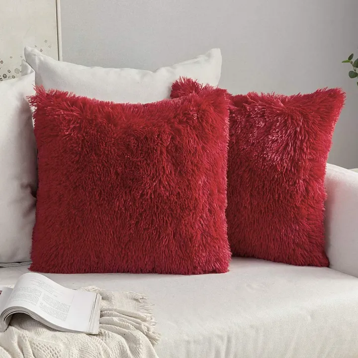 Cushion%20Covers%20filled%20Plush%20Fluffy%20Throw%20Pillow%20Case%20Cushion%20Filled,%20Soft%20Plush%20Faux%20for%20Home%20D%C3%A9cor%20Sofa%20or%20Car%2015x15%20Inch%20Pack%20of%202%20-%20Image%202